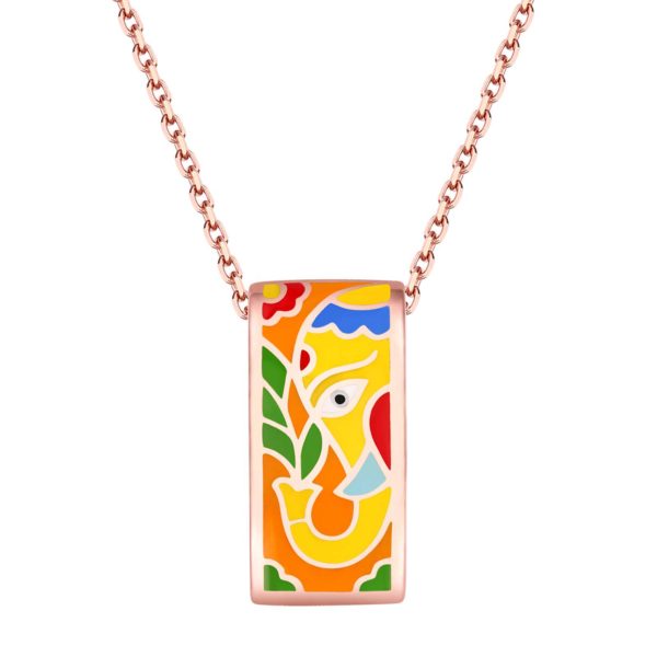 Madhubani – Rose Sterling Silver NL32545-R 1