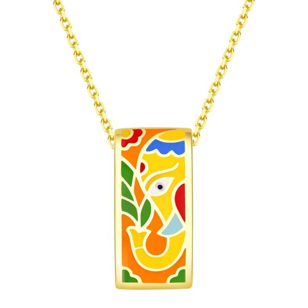 Madhubani – Yellow Sterling Silver NL32545-Y 1