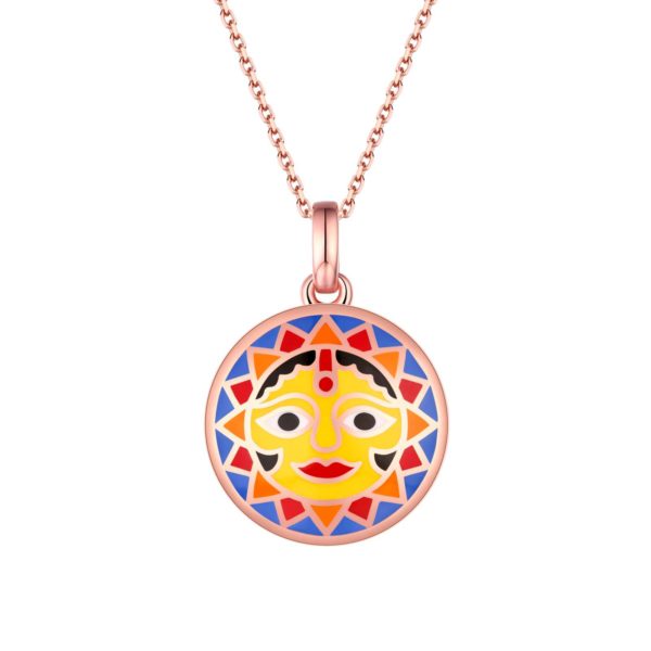 Madhubani – Rose Sterling Silver P32536-R 1