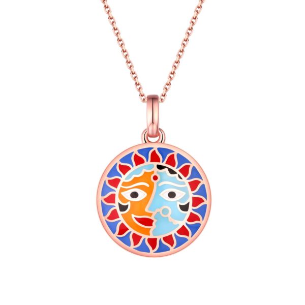 Madhubani – Rose Sterling Silver P32537-R 1