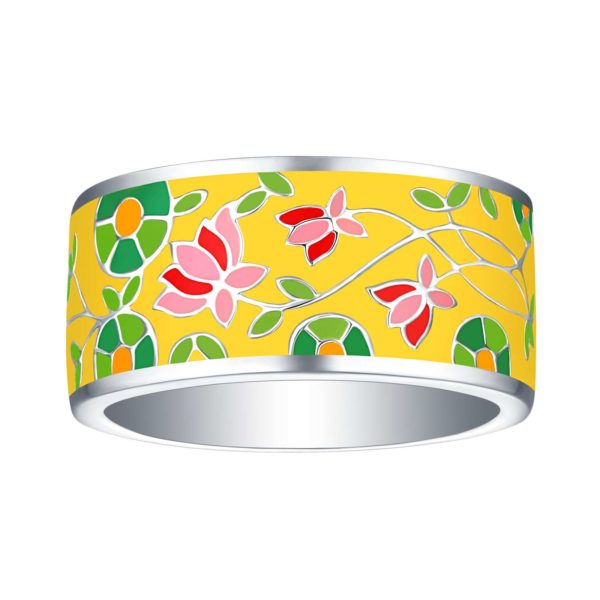 Madhubani – White Sterling Silver R32744-W 1